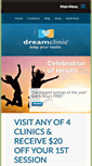 Mobile Screenshot of dreamclinic.com